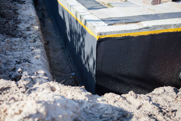 Crawl space vapor barrier installation in Sawyer, KS